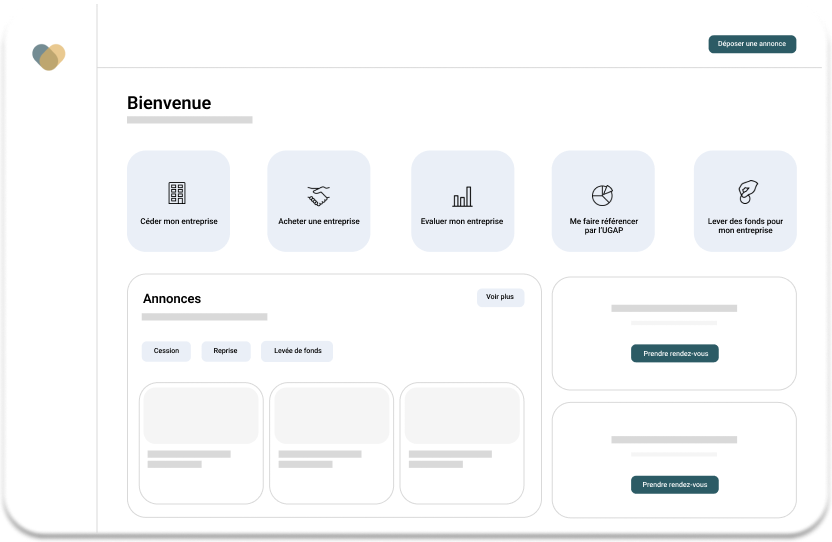 Plateforme transmission d'entreprise