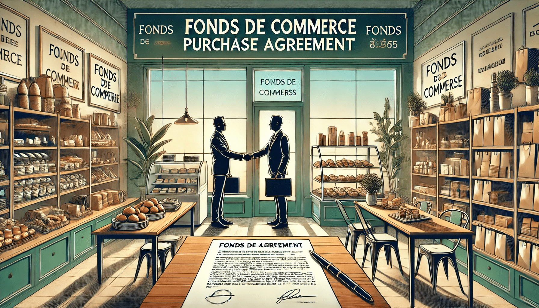 Rachat d'un fonds de commerce